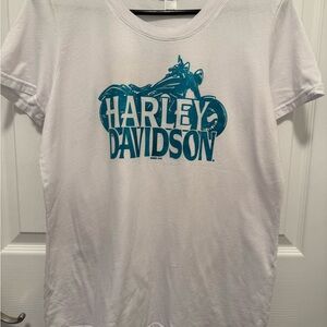 Harley-Davidson Tee with Teal Graphic